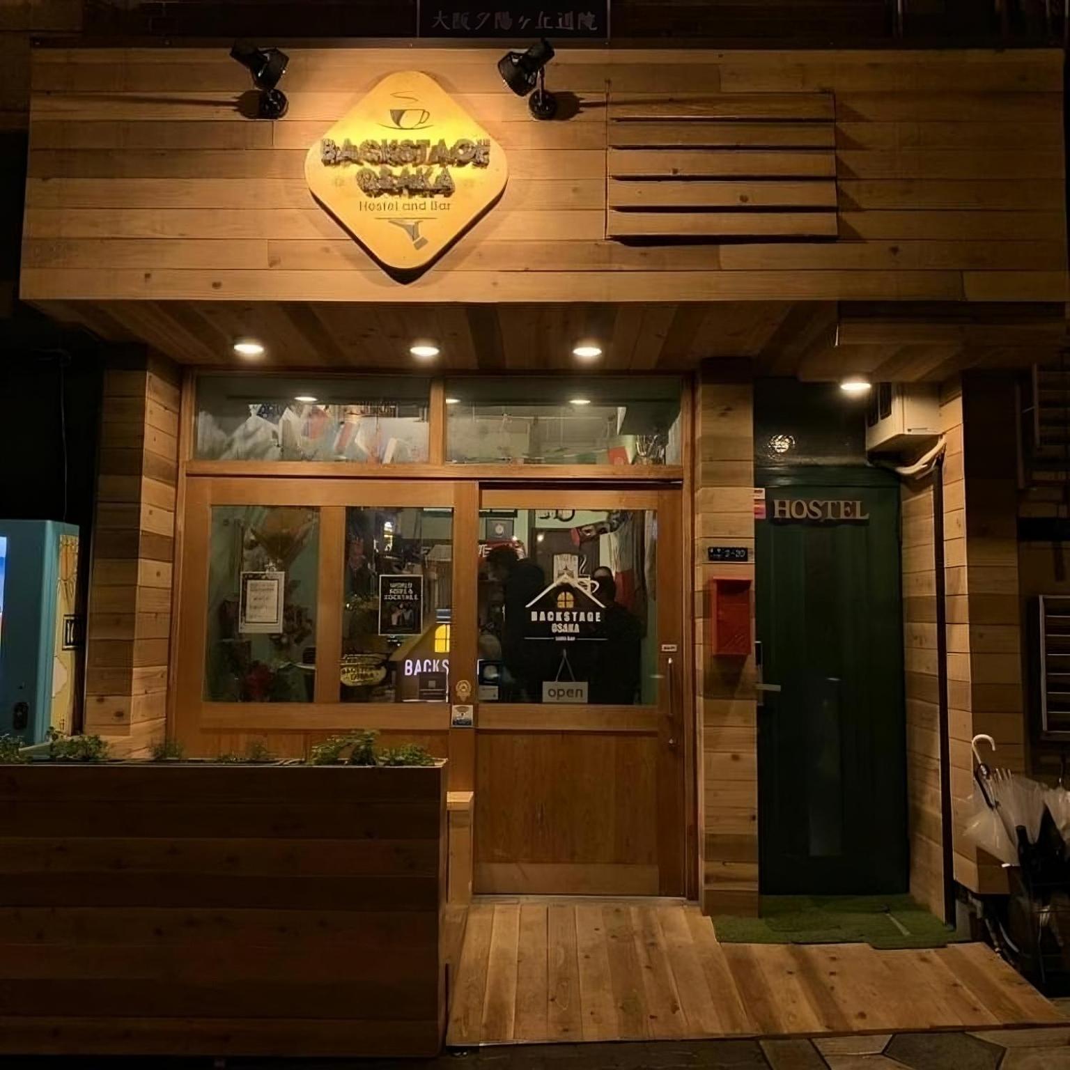 Backstage Party Hostel & Bar Osaka Exterior photo